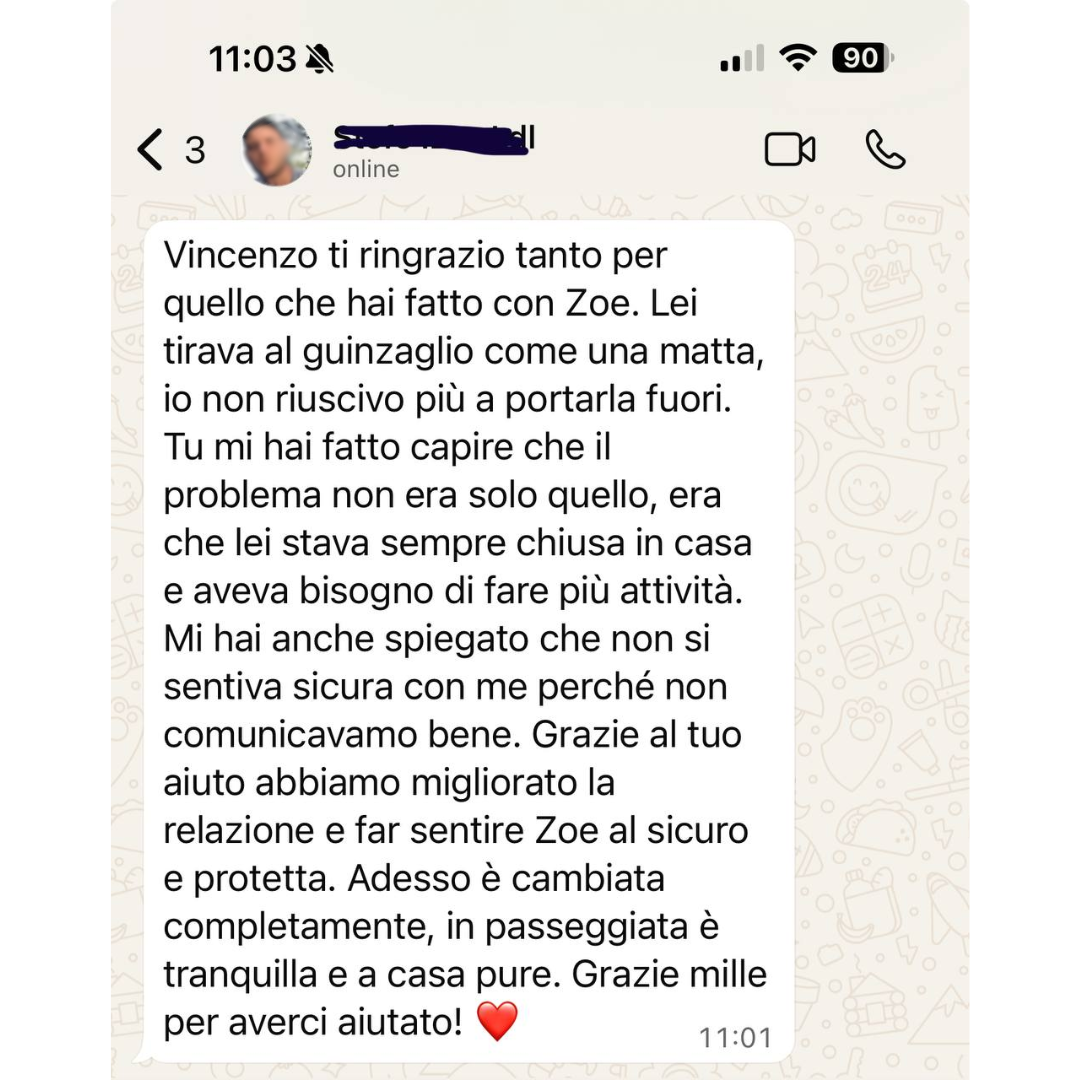 Testimonianza 1